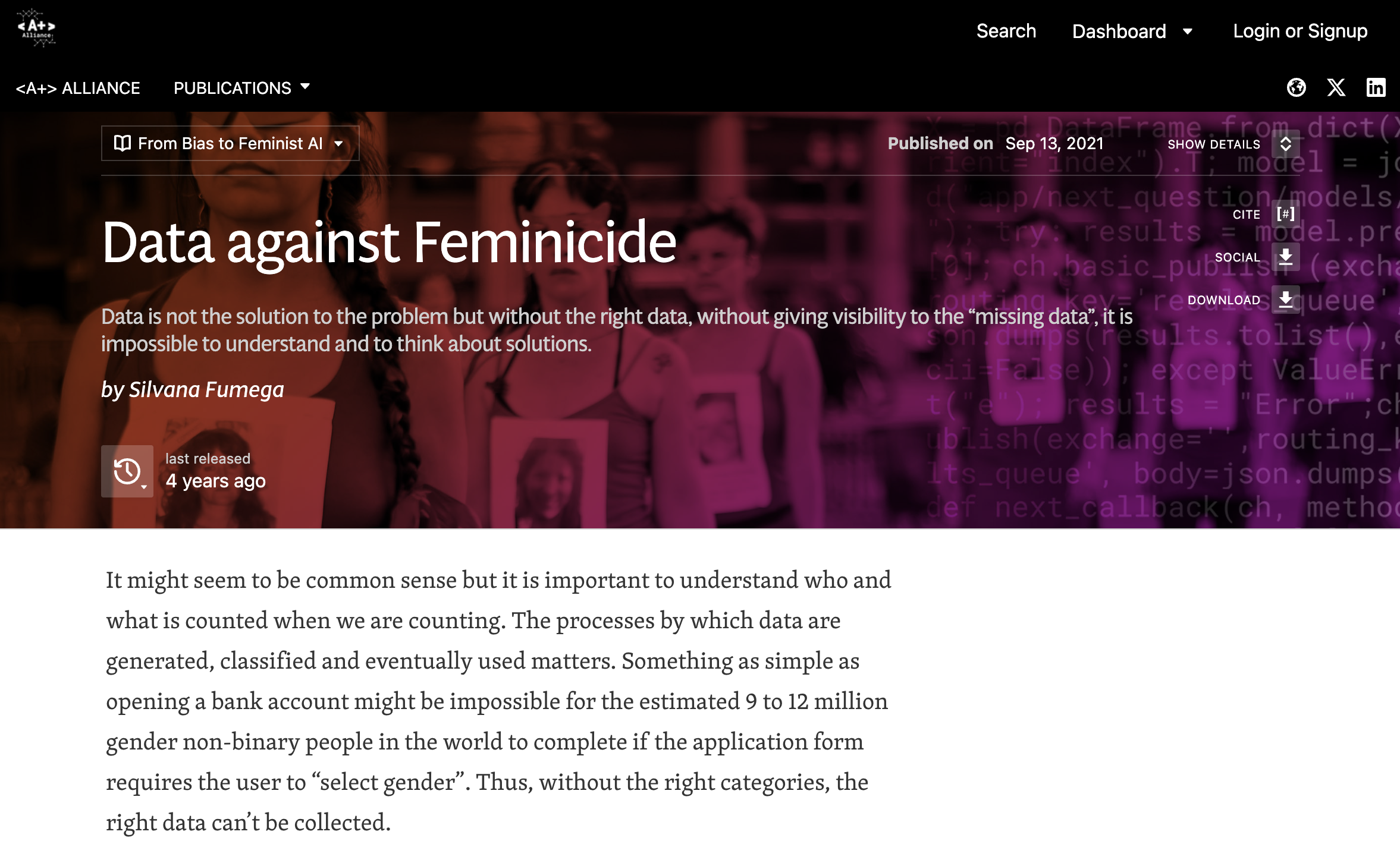 Datos contra Feminicidio (Fumega, 2021)
