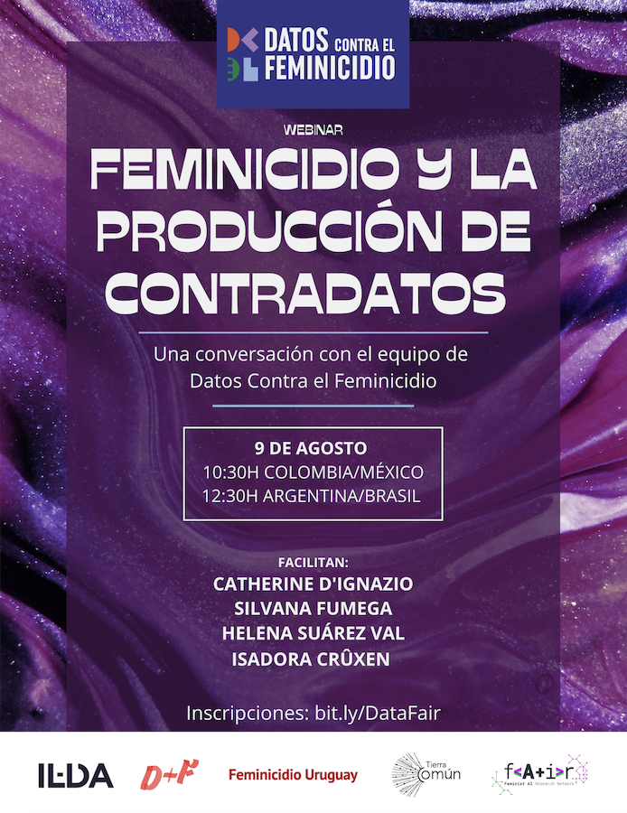 El feminicidio y la producción de contradatos. Una conversación con la red FAIR