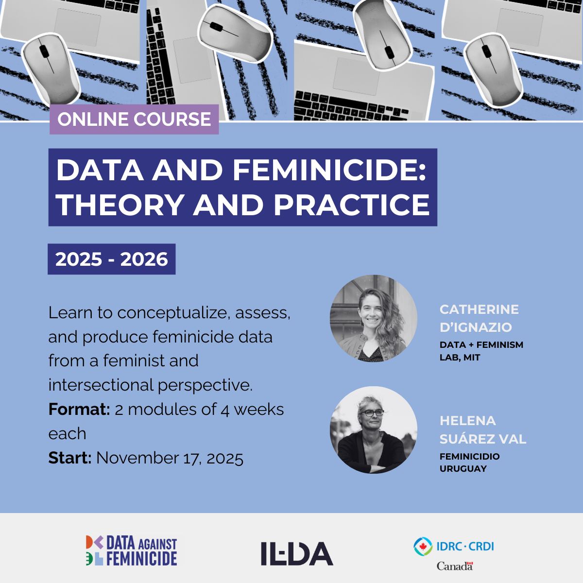 New edition of Data and Feminicide: Theory and Practice course
