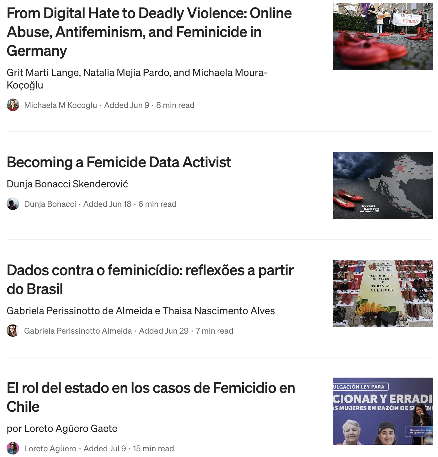 Alunas do curso “Dados e Feminicídio” escrevem sobre suas experiências